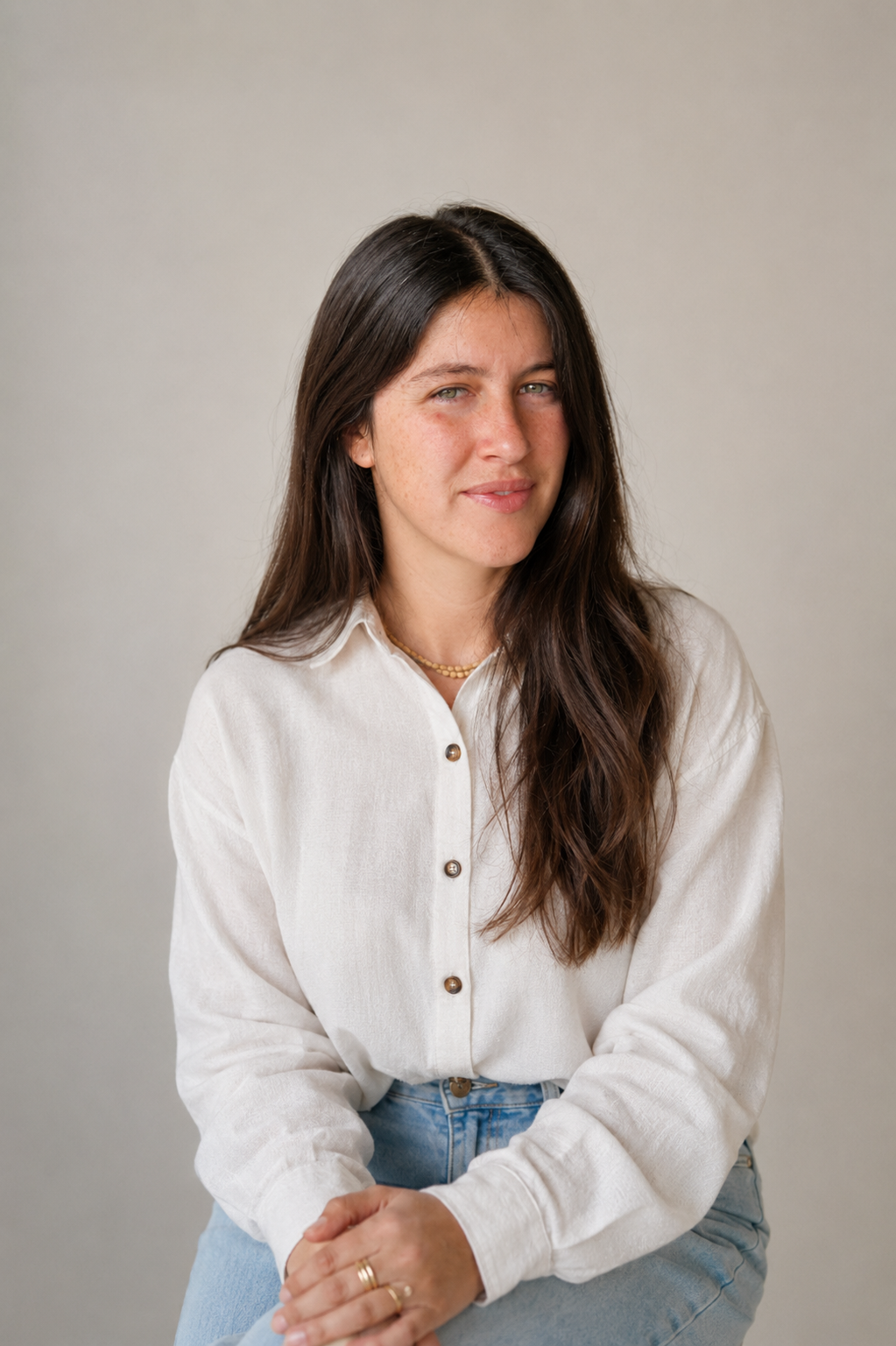 Retrato de Rocío Buenahora, profesora de inglés y mentora